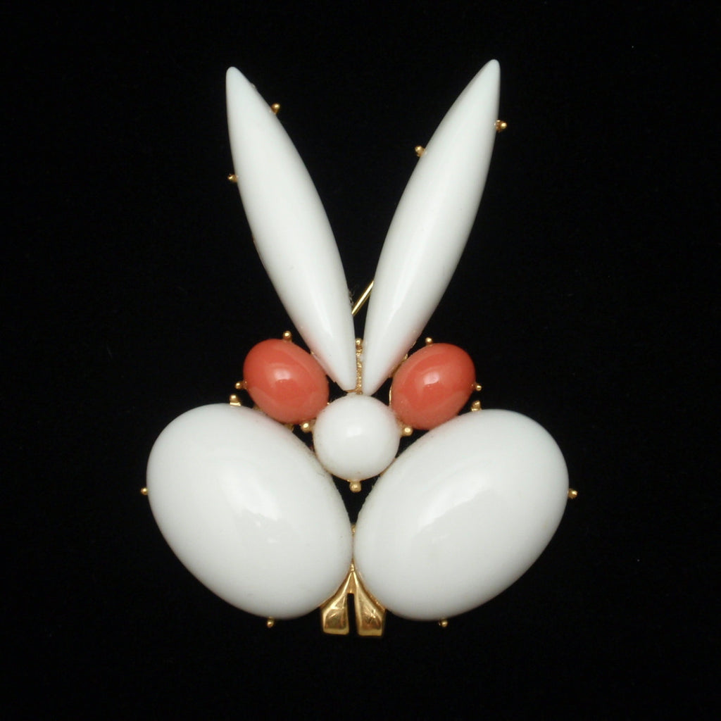 Easter Bunny, March Hare, and Other Rabbits in Costume Jewelry