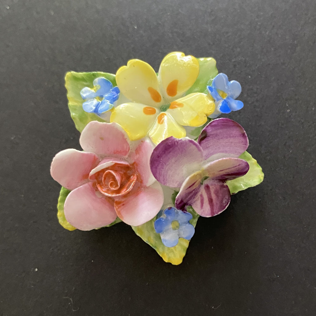 Bone China Flower Pin Made in England – World of Eccentricity & Charm
