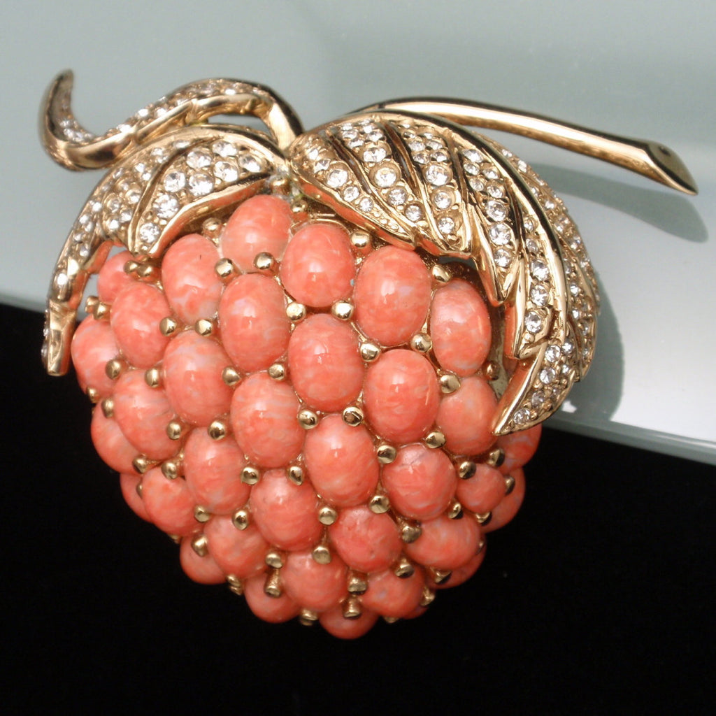 Strawberry Brooch from popular Silver Scenes