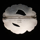Iconic Georg Jensen Bird Pin Sterling Silver Denmark