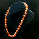 Amber Beads Necklace Vintage Strand