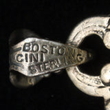 Cross Pendant Sterling Silver Cini Boston Vintage