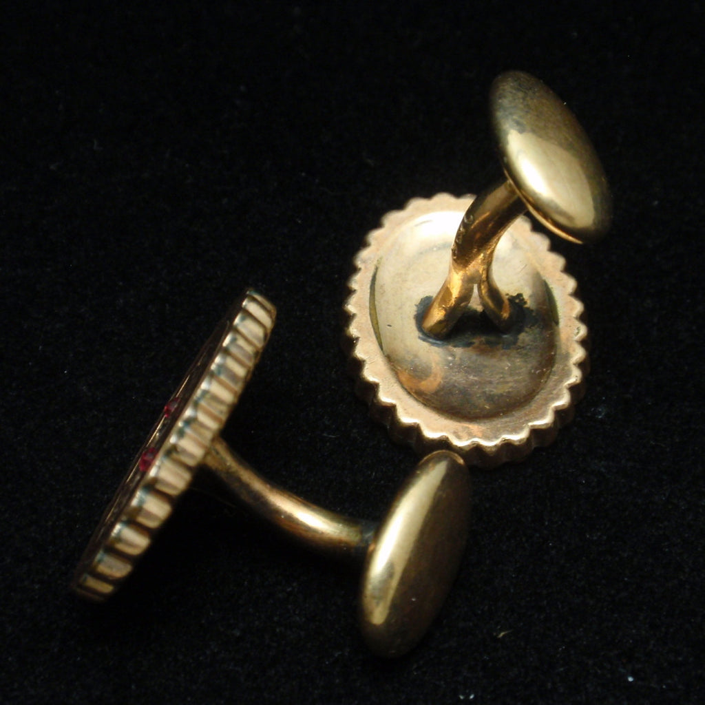 Cuff Links Vintage Gold Filled S&C Segal Co. – World of Eccentricity