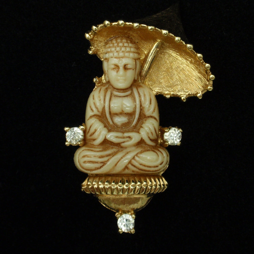 Buddha in Costume Jewelry