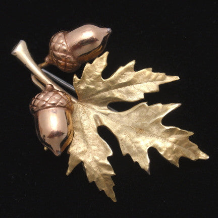 A Celebration of Earth Day: Leaves and Trees in Costume Jewelry