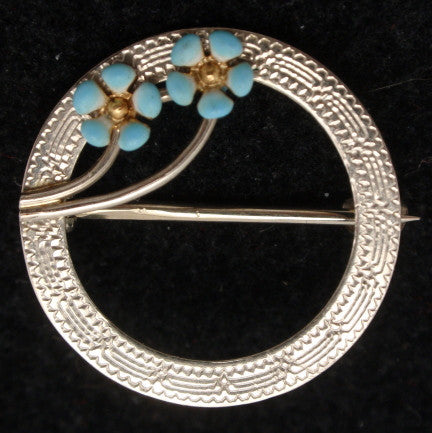 'Round and 'Round We Go: Circle Pins in Costume Jewelry