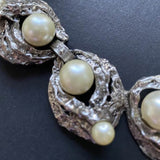 "String of Oyster Shells" Imitation Pearls Necklace