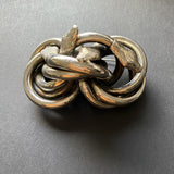 Knot of Snakes Brooch Pin 1990s Danny Pollak