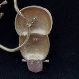 Eisenberg Artist Series Enamel Owl Pendant Necklace