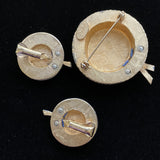 Pastelli Lady's Summer Hat Pin Earrings Set