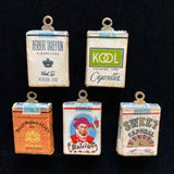 Packs of Cigarettes Vintage Charms