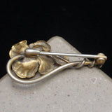 Gold Filled Flower Tiny Beauty or Lingerie Pin Antique
