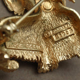 Skye Terrier Brooch Vintage Boucher Dog Pin