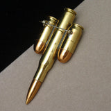 Great Seal of USA & 3 Bullets Brooch Pin Unusual