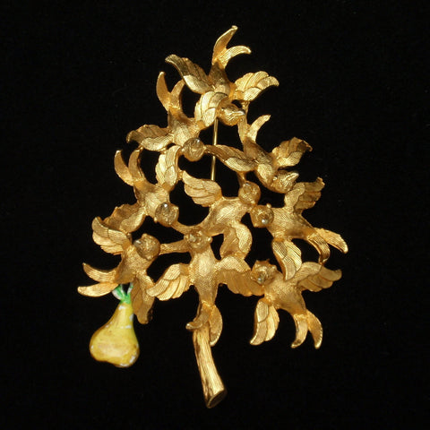 Cadoro Christmas Tree Pin