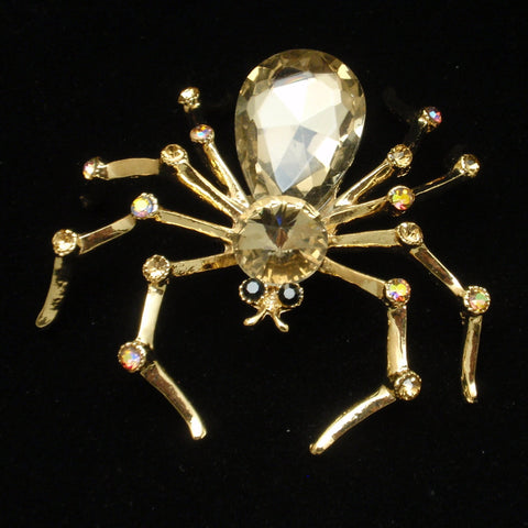 Rhinestone Spider Brooch – Enchanted Genie LLC