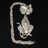 Articulated Cat Necklace