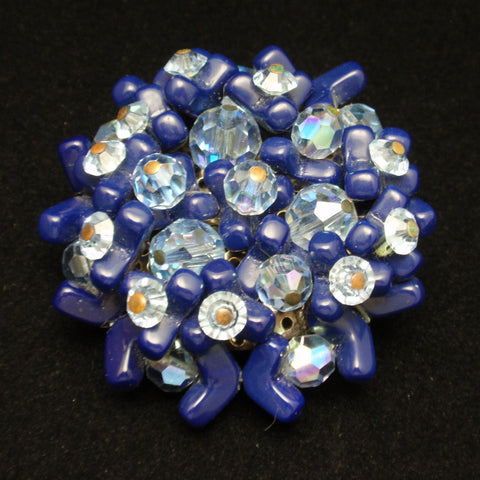 Blue Cluster Pin
