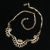 Coro Rhinestone Necklace Dressy Evening Vintage
