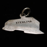 Covered Bridge Charm Vintage Sterling Silver