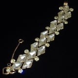 Juliana Bracelet Vintage Glass & Rhinestones D&E