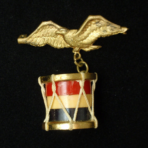 American Eagle Patriotic Pin