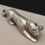 Jaguar Pin Vintage Sterling Silver Olivia Garay