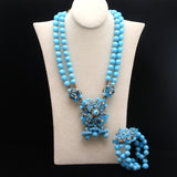 Miriam Haskell Necklace and Bracelet