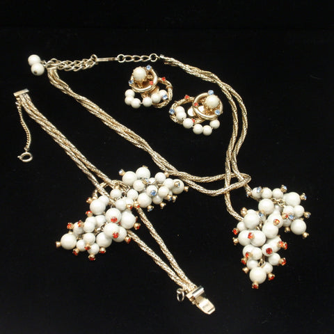 Hobe Necklace Bracelet and Earrings Set