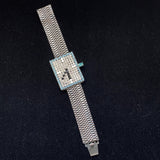 Idemaria Rhinestone Bracelet Looks Like a Wristwatch