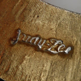 Easter Egg Set Necklace Earrings Vintage Judy Lee Glass Art Stones