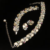 Lisner Necklace Bracelet and Earrings Set