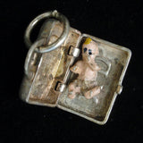 MD Doctor's Bag Charm Opens to Baby Vintage Sterling Silver