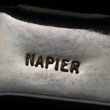 Napier Parure Set Necklace Bracelet Earrings Sommerso Foil Beads Vintage