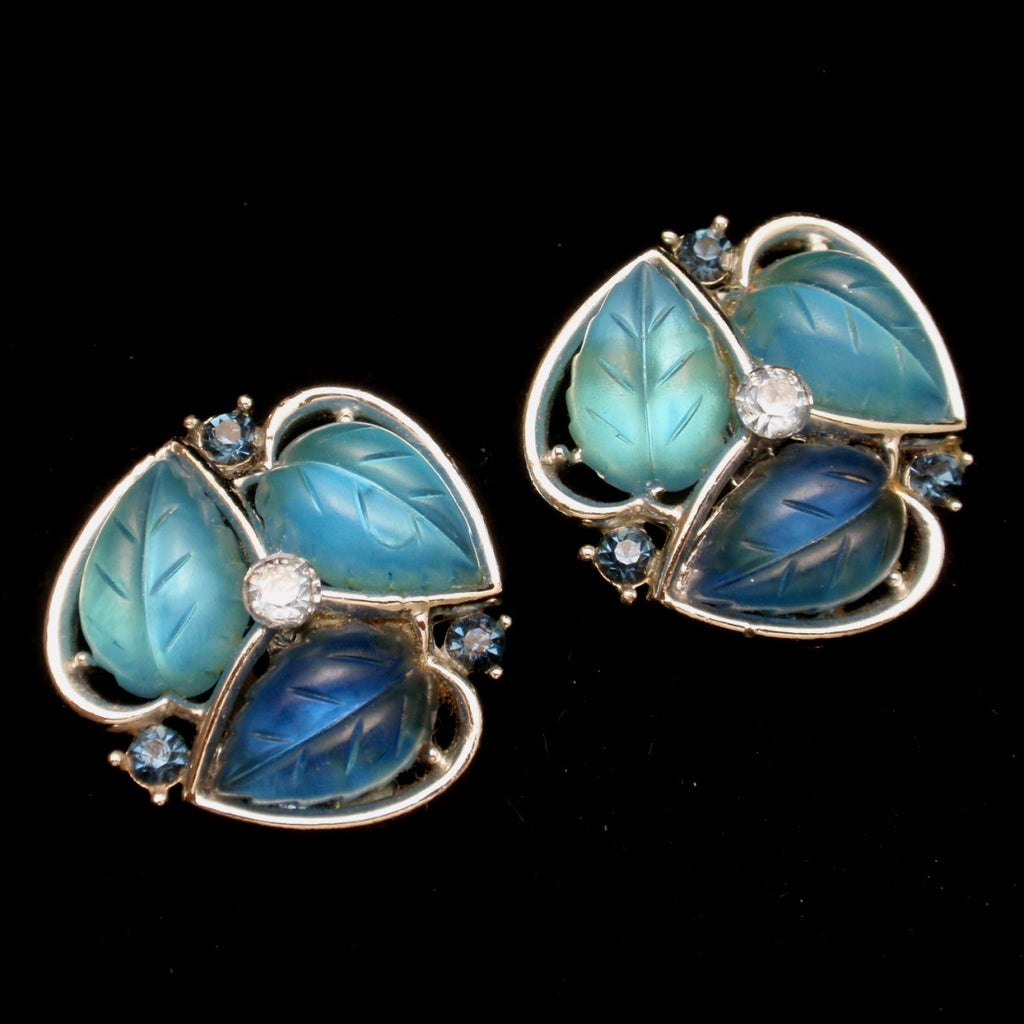 Lisner Blue Earrings Vintage Clips – World of Eccentricity & Charm