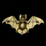 Bat Pin Halloween Figural Animal Brooch