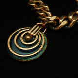 Copper Enamel Single Charm Bracelet Matisse Renoir