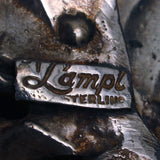 Walter Lampl Floral Brooch Pin Sterling Silver Moonstones