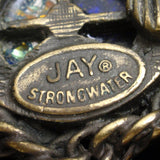 Jay Strongwater Opal Glass Earrings
