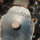 Sandor Purple Brooch Pin Earrings Set