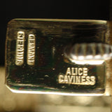 Sterling Silver Filigree Bangle Bracelet Alice Caviness Germany