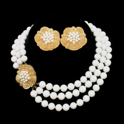 Castlecliff Necklace Earrings Set