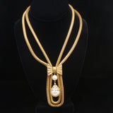 Double Strand Necklace
