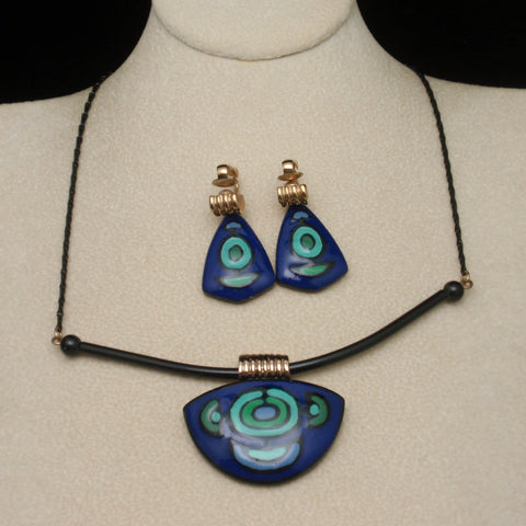 Eisenberg Artist Series Necklace and Earrings Set
