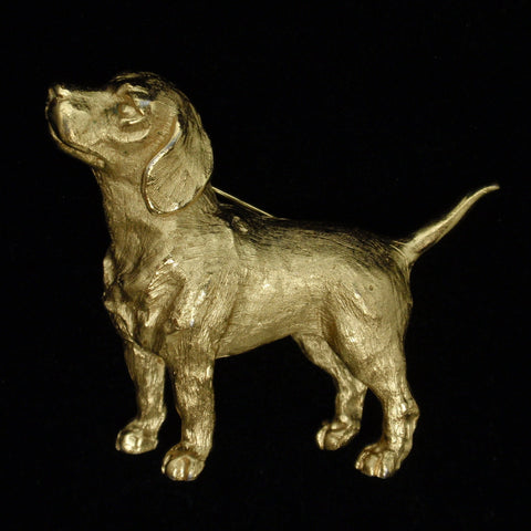 Trifari Dog Pin