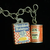 1930s Products Advertising Charm Bracelet