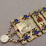 Renaissance Revival Vintage Bracelet Classic Design Motifs