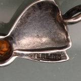 Bows Bracelet Vintage Sterling Silver Enamel Rhinestones