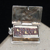 Box of Candy Charm Vintage Sterling Silver "Sweets for the Sweet" Opens