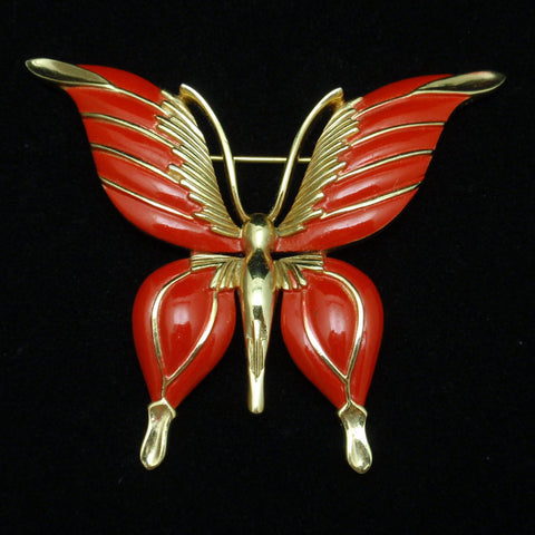 Trifari Butterfly Pin